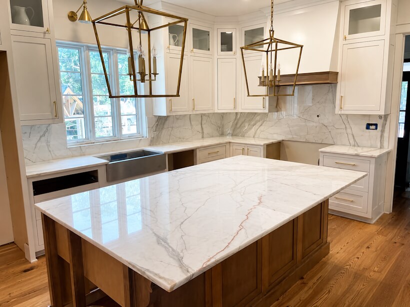 Custom kitchen cabinetry project on the Mississippi Gulf Coast